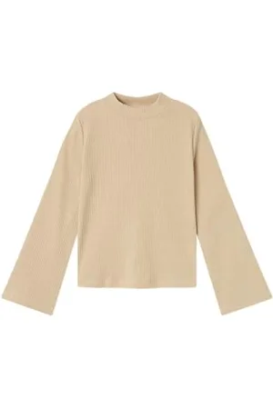 NAME IT Girl Oberteil mit Langen Ärmeln Slim Fit
