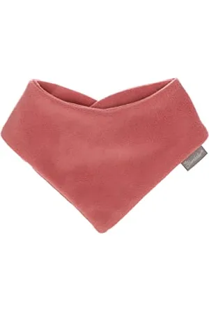 Sterntaler Baby Dreieckstuch - Kinder Halstuch aus Microfleece Mit Klettverschluss - Brombeer, 1