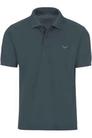 Trigema Herren 627601 Poloshirt, Grau ( 018), L