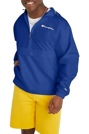 Champion Herren Packbare Jacke, Mehrfarbig (Surf The Web), M
