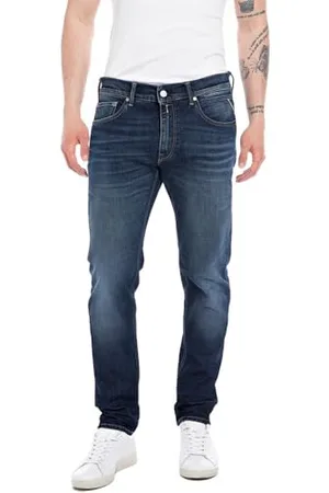 Replay Herren M1008 Willbi Original Jeans, Dark Blue 007-3, 32W / 34L