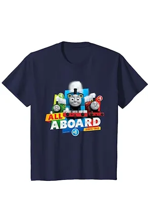 Thomas & Friends Kinder Thomas T-Shirt, All Aboard, viele Größen+Farben T-Shirt