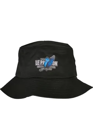 Mister Tee Unisex Le Papillon Bucket Hat one Size Black