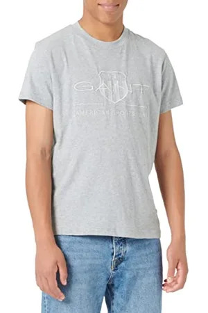 GANT Herren REG Tonal Shield SS T-Shirt, , M