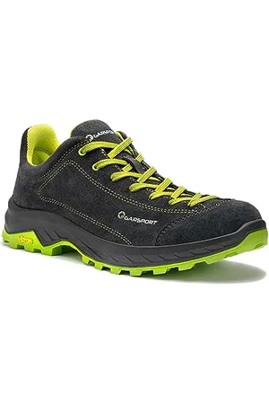 Garsport Herren Rozes Low Trekking Shoe, ANTHRAZIT/Lime, 36 EU