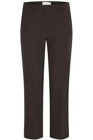 Ichi Damen IXLEXI Cropped PA Lässige Business-Hose, , 36