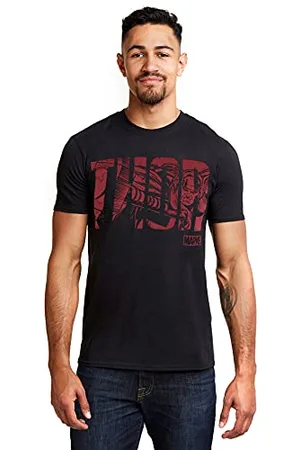 Marvel Herren Thor Text T Shirt, , M EU
