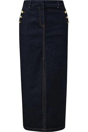 Comma, Jeansrock lang
