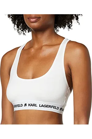 Karl Lagerfeld Damen Damen Sport-Bh Mit Karl-Logo, , M