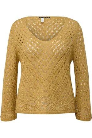 QS by s.Oliver QS Pullover mit Ajour Muster