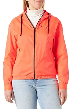 Champion Damen Legacy Outdoor Coated Nylon Hooded Jacke, , XS