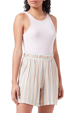 Ichi IHMARRAKECH AOP SHO3 Damen Chino Shorts Bermuda Kurze Hose Regular-Fit Gemustert, Größe:M, Farbe: