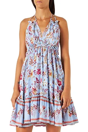 IZIA Damen Gaya-Sommerkleid Kleid, , L