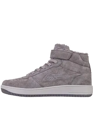 Kappa Unisex Sneaker BASH MID FUR 242799 Grey 45