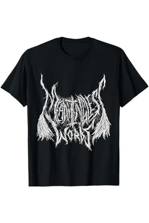Ghost Bedeutungslose Worte Fake Band Metall Logo T-Shirt