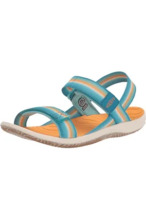 Keen Elle Backstrap Slingback Sandalen, Ipanema/Iceland Poppy, 24 EU