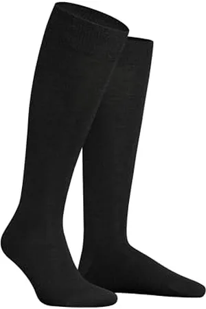 Hudson Herren Kniestrümpfe Only 2-Pack wärmend Black 0005 43-46