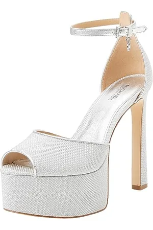 Michael Kors Damen Martina PEEP Toe Pump Sandal, , 41 EU