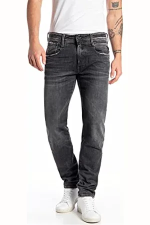 Replay Herren Anbass Aged Jeans, , 38W / 34L EU