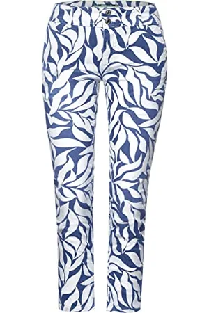 Street one Damen A375382 Bedruckte 7/8 Jeanshose, , W32/L26