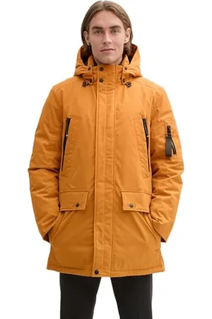 TOM TAILOR Herren Artic Parka mit abnahmbarer Kapuze, , XL