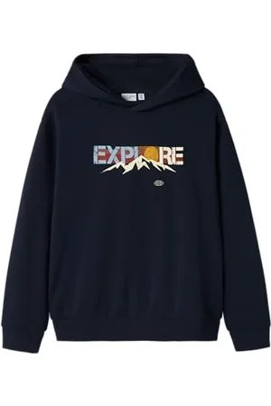 NAME IT Nkmvildar Ls Sweat Box Bru