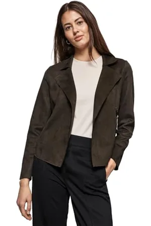 Street one Damen A212185 Offene Velours-Jacke, , 32