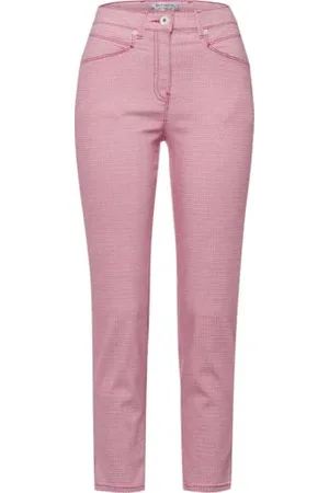 Brax Luca 6/8 Denim Minimal Print