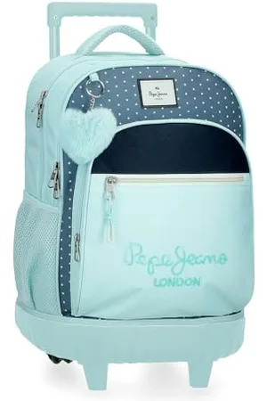 Pepe Jeans Dalma Rucksack, kompakt, 2 Räder, , 32 x 43 x 21 cm, Polyester von Joumma Bags, , 32x43x21 cms, Kompakter Rucksack mit 2 Rädern