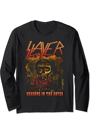Slayer Orange Logo Season in the Abyss Langarmshirt