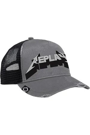 Replay Herren Baseball Cap mit Mesh, (Grau), Onesize