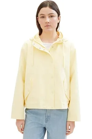 TOM TAILOR Damen Parka Jacke mit Kapuze, , L