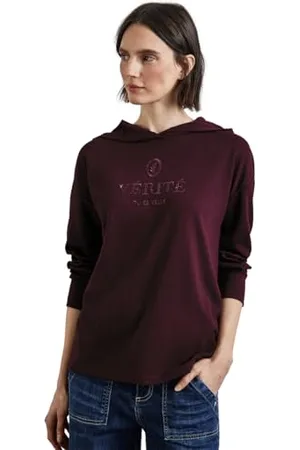 Street one Damen A322260 Kapuzenshirt Mit Stickerei, , 46 EU