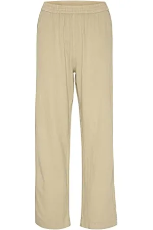 Kaffe Casual Hose KAnaya Damen Casual Hose Weites Bein Hohe Taille Damenhose 34
