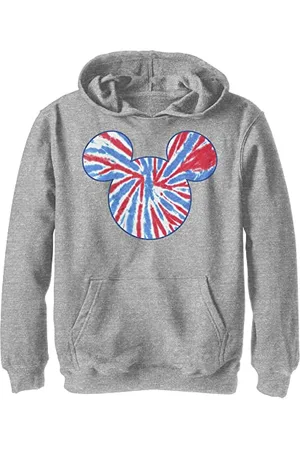 Disney Jungen Klassisch Mickey Tie Dye Americana Hoodie, , S