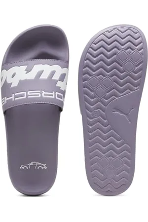 PUMA Unisex PL Leadcat 2.0 Slide Sandal, Pale Plum White, 38 EU