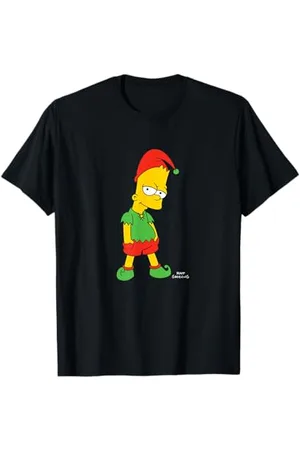 The Simpsons Bart Simpson Elf Bart Holiday T-Shirt