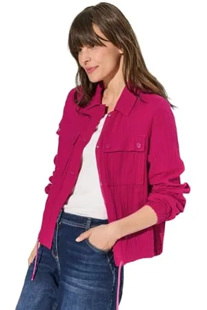 CECIL Damen B212153 Musselin Jacke, , XL