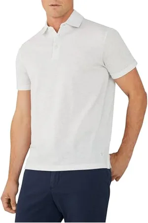Hackett Herren Mercerised Polo, , XL