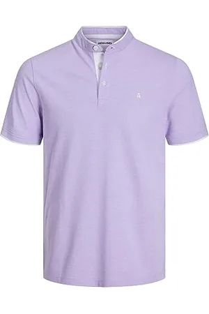 JACK & JONES Jjepaulos Mao Polo Ss Noos