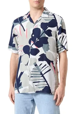 Only & Sons ONSBERTIL REG VISC Linen AOP SS Shirt