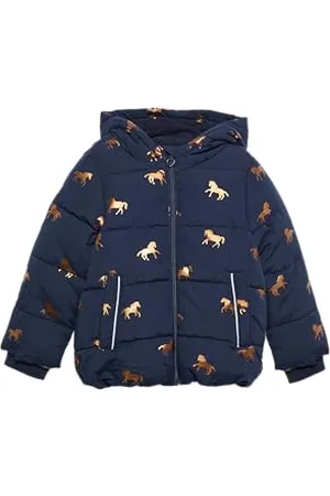 QS by s.Oliver Junior Mädchen 2149477 Steppjacke mit Kapuze, , 104 cm