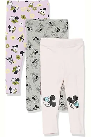 Amazon Disney | Marvel | Star Wars | Frozen | Princess Mädchen Leggings, 3er-Pack, , 9 Jahre