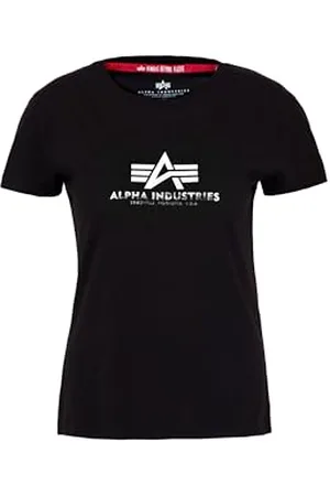 Alpha Industries Damen New Basic T Wmn Foil Print T-Shirt, , XS