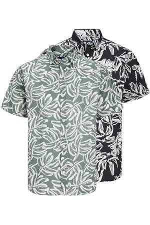 JACK & JONES Jorlafayette AOP Shirt Ss 2Pk Mp