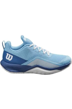 Wilson Damen Rush Pro Lite Tennis Shoe, Bonnie Blue/Deja Vu Blue/White, 38 EU