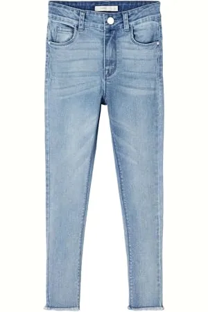 NAME IT Damen NKFPOLLY DNMTECE 2612 HW A Pant NOOS Jeans, , 152