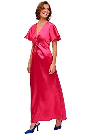 VILA VISITTAS V-Neck S/S Maxi Dress - NOOS