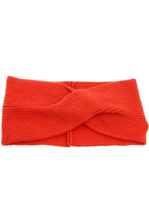 Calvin Klein Essential Knit Headband Deep Orange