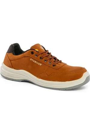 Stabilus Jorden Niedrig Sicherheitsschuhe Herren Damen Wasserdicht leichte Verbundwerkstoff Metallfrei Zehenkappe rutschfest Atmungsaktiv Arbeitsschuhe Sneaker S3 SRC ESD, , 43 EU